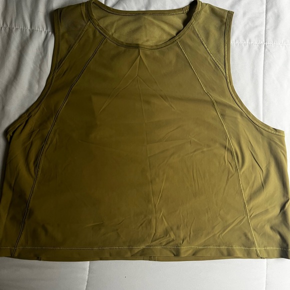 Adorable Lululemon tank!! Mustard yellow has a slight open back tank💛💛 - Picture 4 of 4